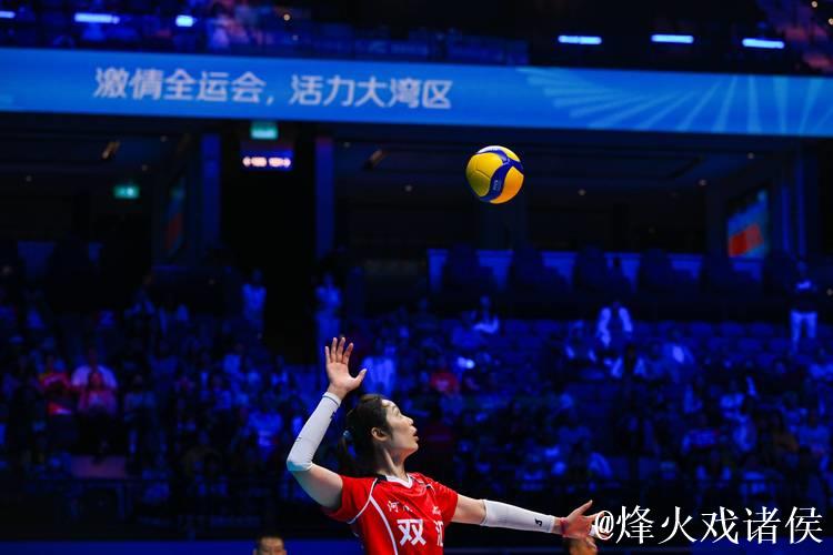 朱婷领衔河南女排3-0横扫北京女排 全运会小组赛五战全胜