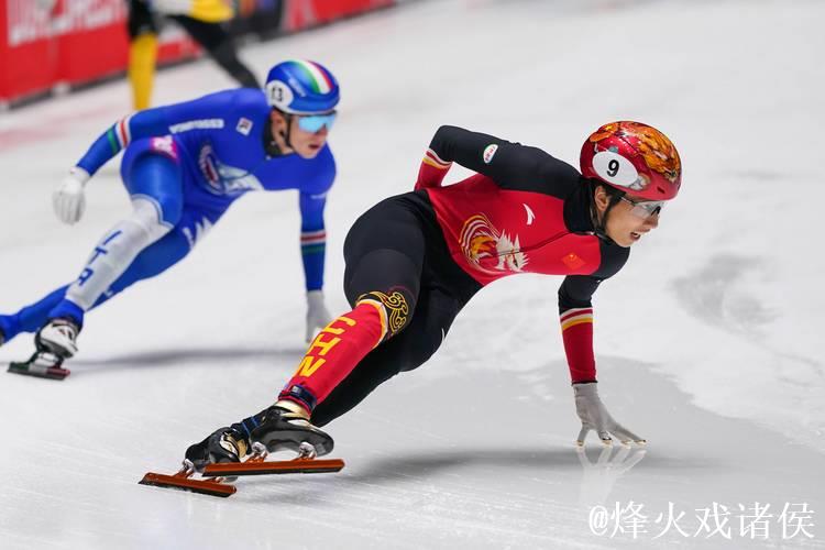 短道速滑世界杯：中国男队晋级5000米接力决赛