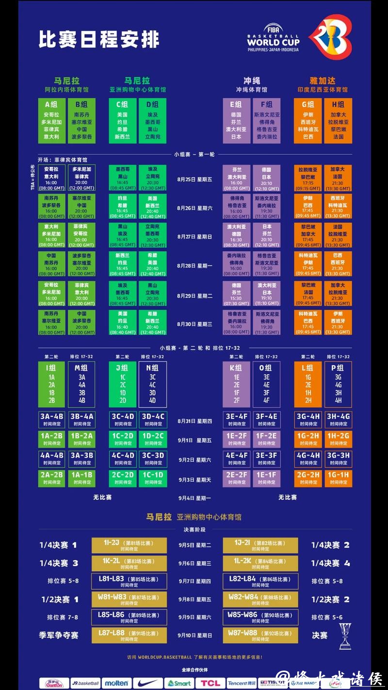 2026世界杯比赛时间最新公布，全程赛程揭秘